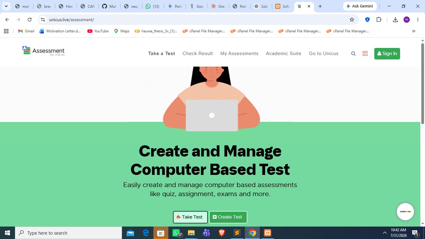 CBT Assessment Software