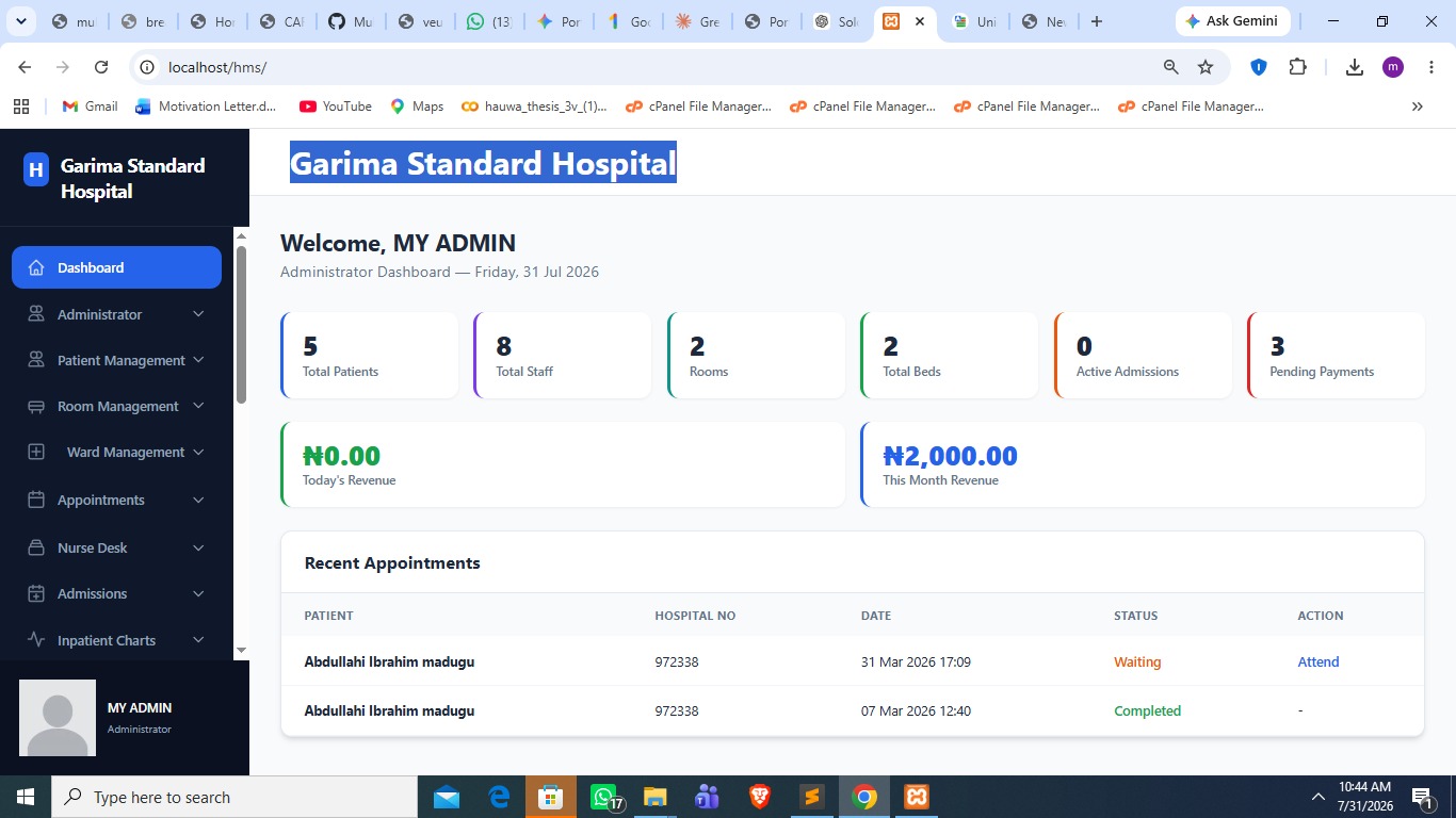 Hospital Management System